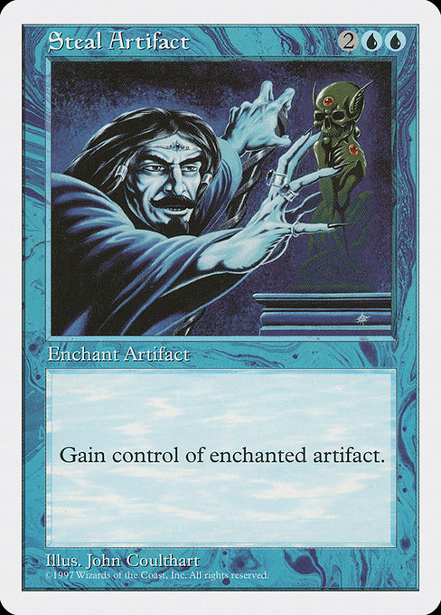Magic the Gathering Card - Steal Artifact - MTG Circle