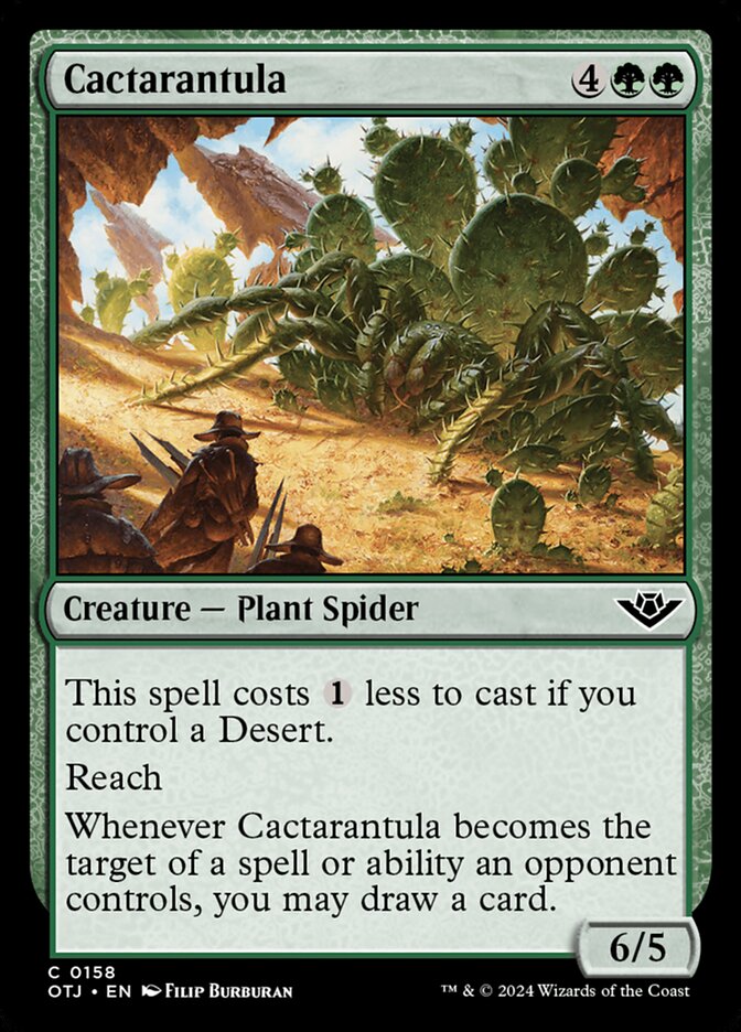 Magic the Gathering Card - Cactarantula - MTG Circle