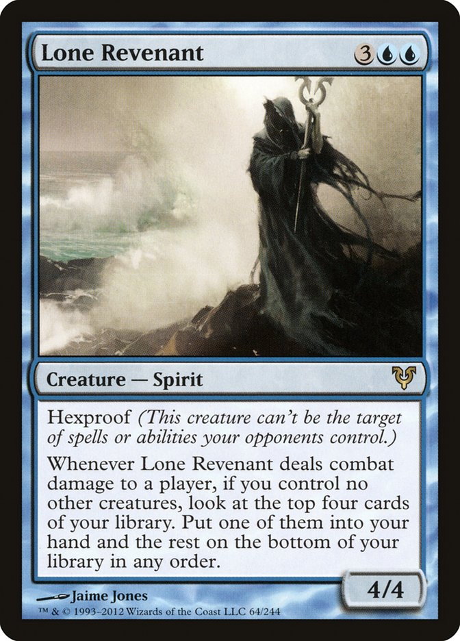 Magic the Gathering Card - Lone Revenant - MTG Circle