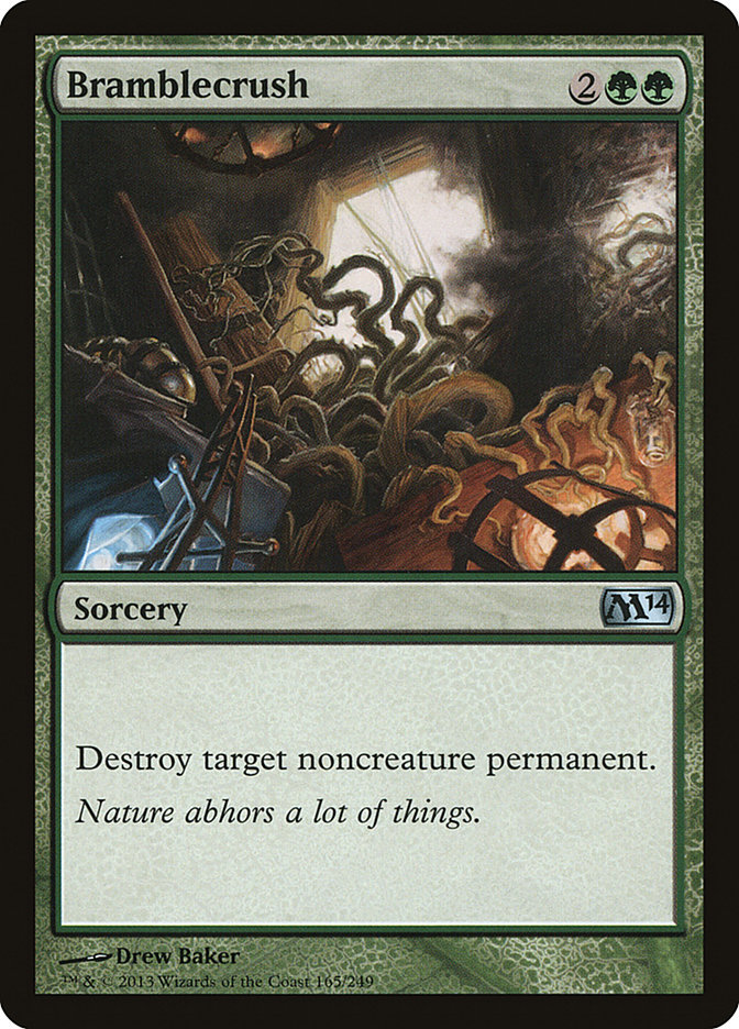Magic the Gathering Card - Bramblecrush - MTG Circle