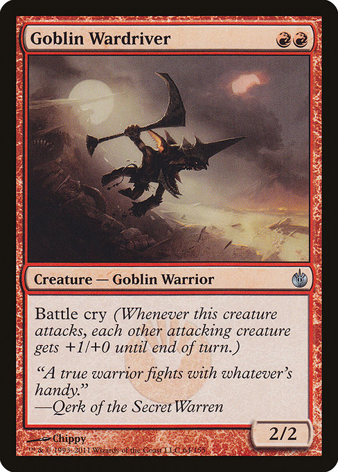 Magic the Gathering Card - Goblin Wardriver - MTG Circle