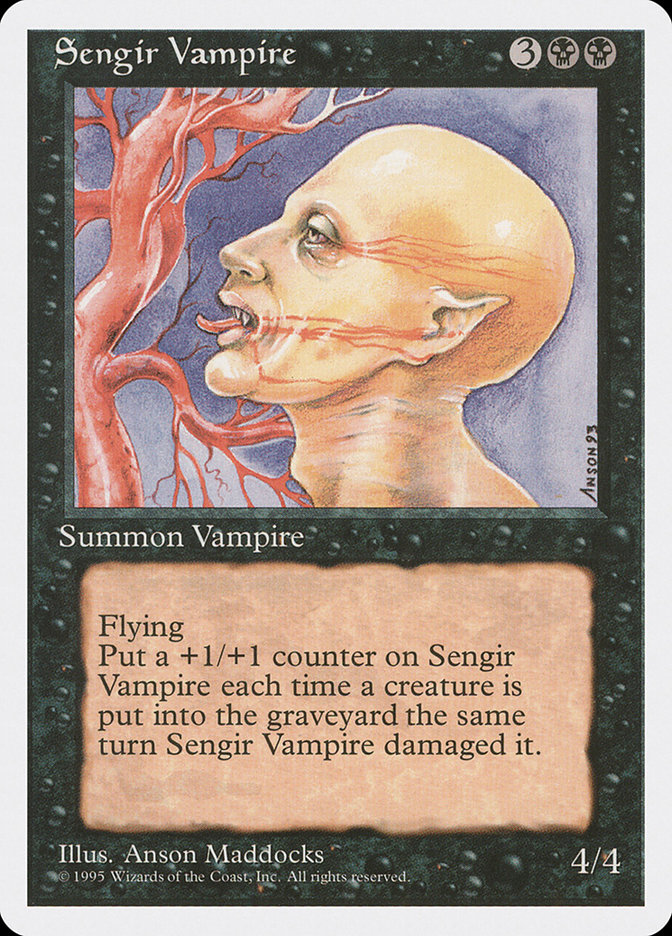 Magic the Gathering Card - Sengir Vampire - MTG Circle