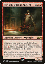 Magic the Gathering Card - Kurkesh, Onakke Ancient - MTG Circle