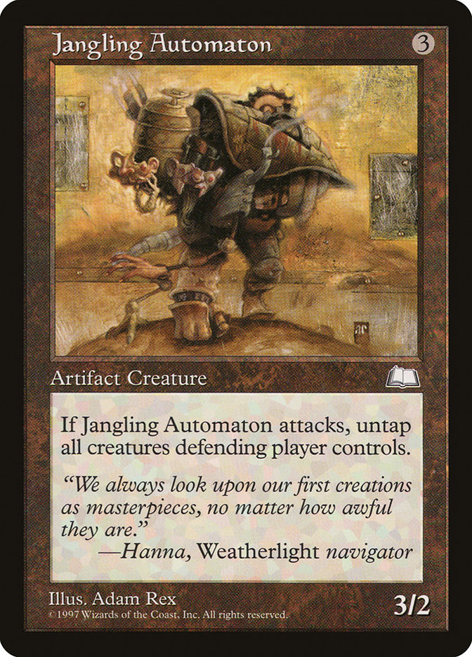 Magic the Gathering Card - Jangling Automaton - MTG Circle