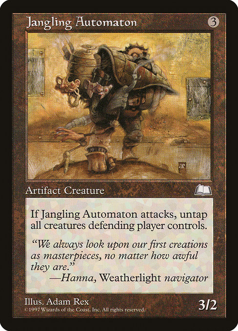 Magic the Gathering Card - Jangling Automaton - MTG Circle