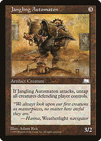 Magic the Gathering Card - Jangling Automaton - MTG Circle