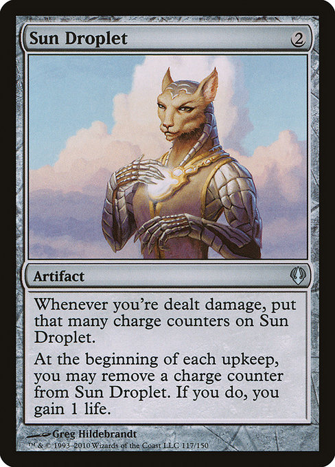 Magic the Gathering Card - Sun Droplet - MTG Circle