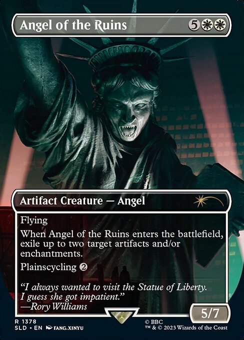 Magic the Gathering Card - Angel of the Ruins - MTG Circle