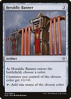 Magic the Gathering Card - Heraldic Banner - MTG Circle