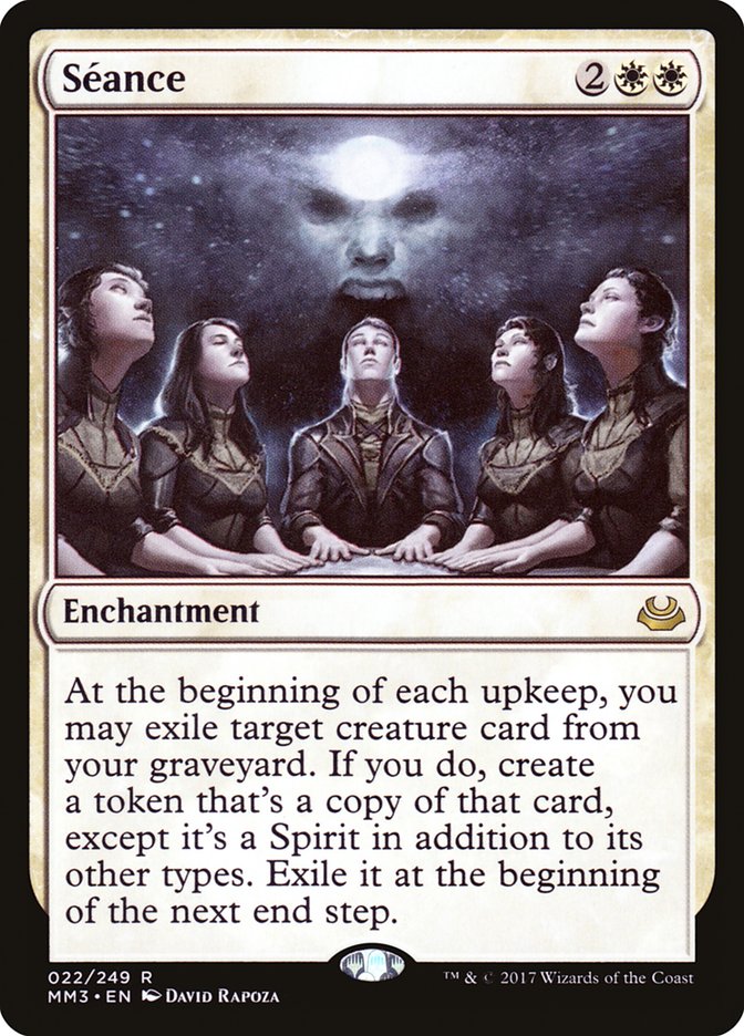 Magic the Gathering Card - Séance - MTG Circle