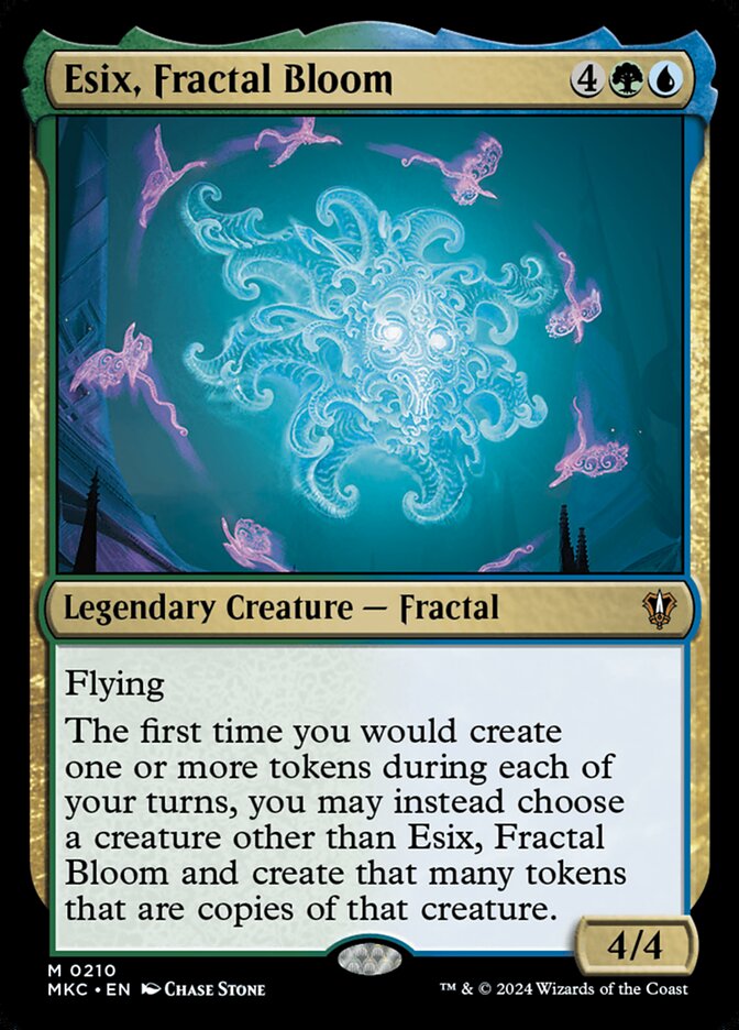Magic the Gathering Card - Esix, Fractal Bloom - MTG Circle