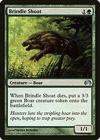 Magic the Gathering Card - Brindle Shoat - MTG Circle