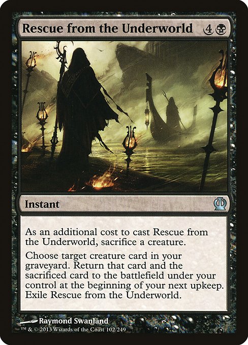 Magic the Gathering Card - Rescue from the Underworld - MTG Circle