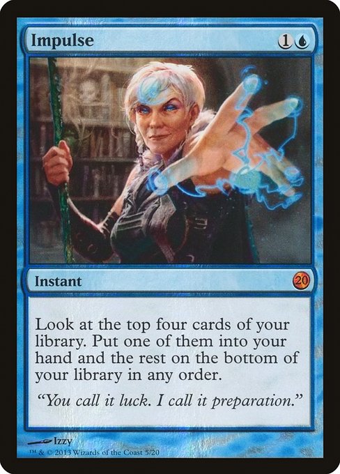 Magic the Gathering Card - Impulse - MTG Circle