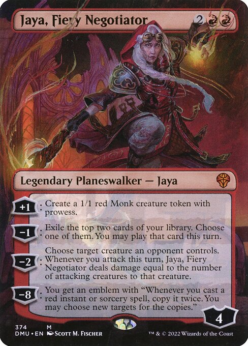 Magic the Gathering Card - Jaya, Fiery Negotiator - MTG Circle