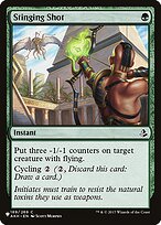 Magic the Gathering Card - Stinging Shot - MTG Circle
