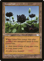 Magic the Gathering Card - Lotus Vale - MTG Circle