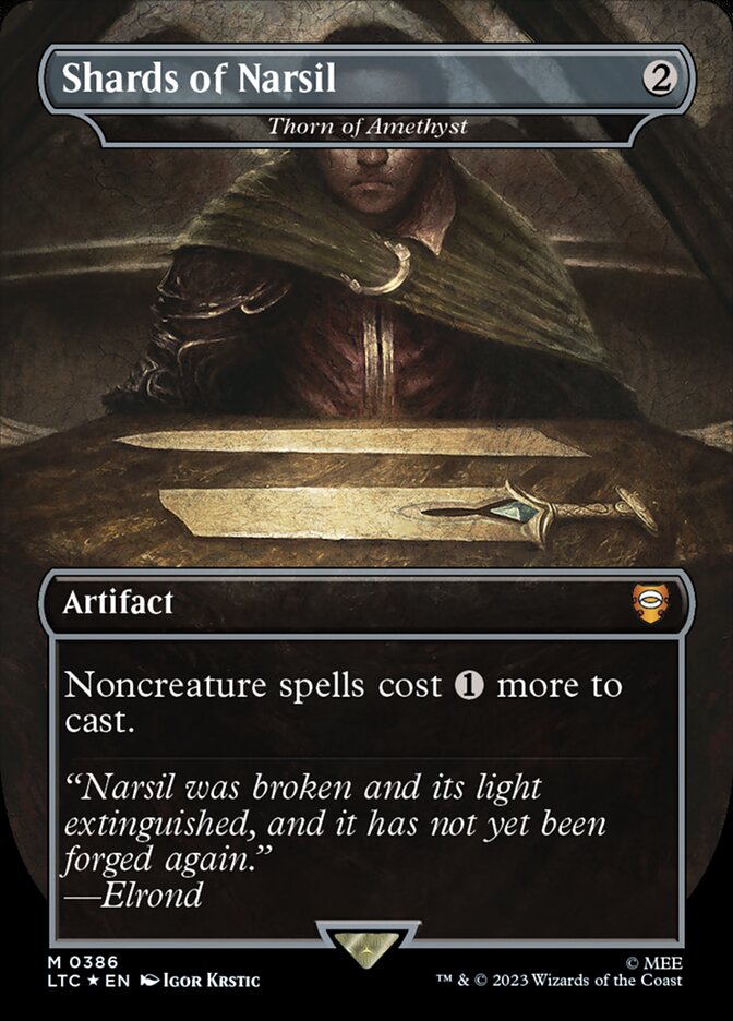 Magic the Gathering Card - Thorn of Amethyst - MTG Circle