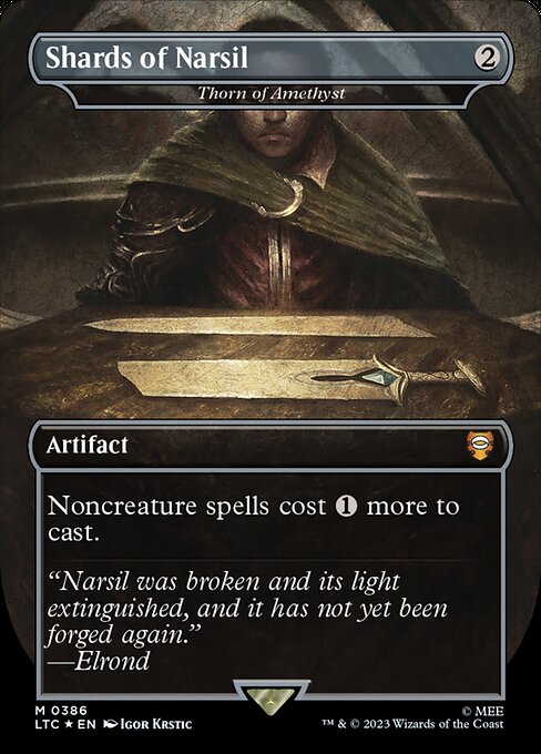 Magic the Gathering Card - Thorn of Amethyst - MTG Circle