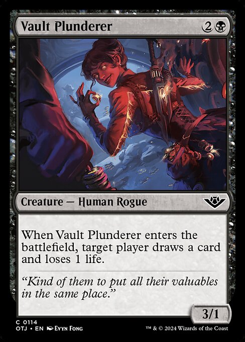 Magic the Gathering Card - Vault Plunderer - MTG Circle