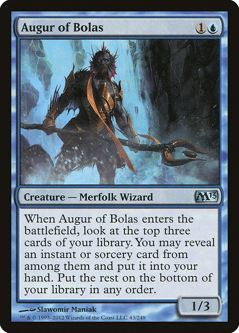 Magic the Gathering Card - Augur of Bolas - MTG Circle