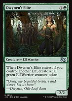 Magic the Gathering Card - Dwynen's Elite - MTG Circle