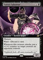 Magic the Gathering Card - Sunset Saboteur - MTG Circle