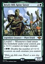 Magic the Gathering Card - Bristly Bill, Spine Sower - MTG Circle