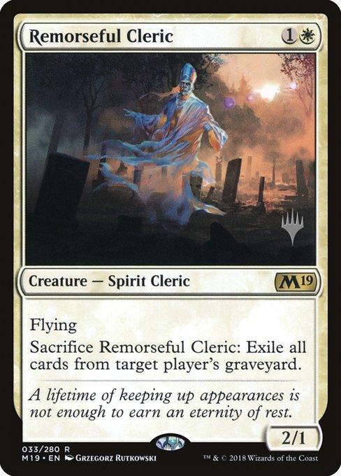 Magic the Gathering Card - Remorseful Cleric - MTG Circle