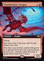 Magic the Gathering Card - Thundermane Dragon - MTG Circle