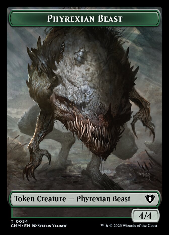 Magic the Gathering Card - Phyrexian Beast - MTG Circle