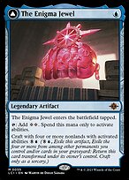 Magic the Gathering Card - The Enigma Jewel // Locus of Enlightenment - MTG Circle