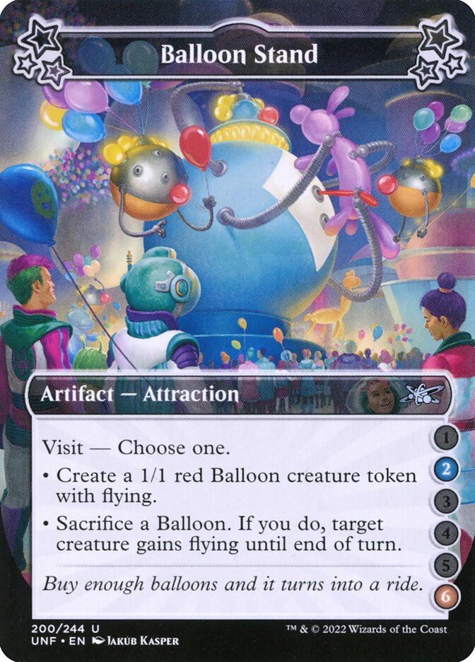 Magic the Gathering Card - Balloon Stand - MTG Circle