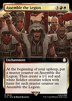 Magic the Gathering Card - Assemble the Legion - MTG Circle