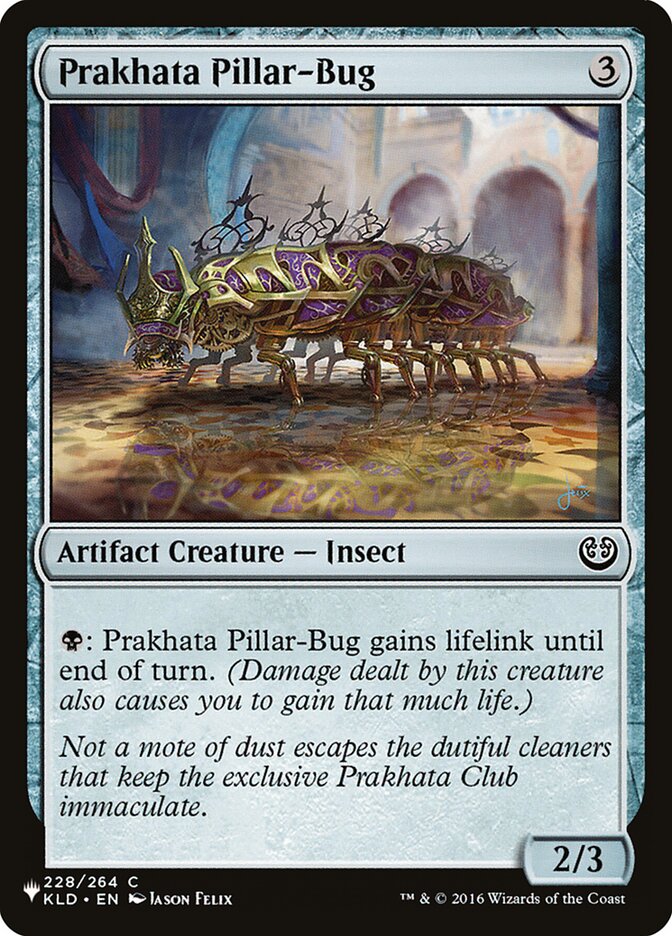 Magic the Gathering Card - Prakhata Pillar-Bug - MTG Circle