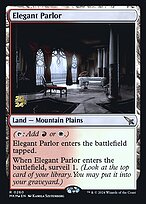 Magic the Gathering Card - Elegant Parlor - MTG Circle