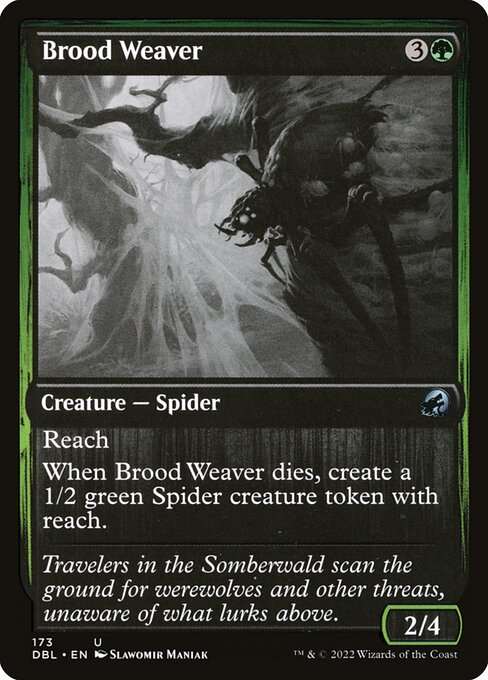 Magic the Gathering Card - Brood Weaver - MTG Circle