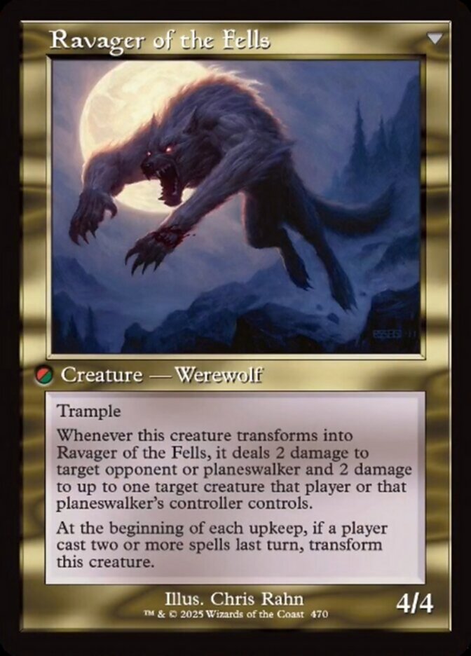 Magic the Gathering Card - Ravager of the Fells - MTG Circle