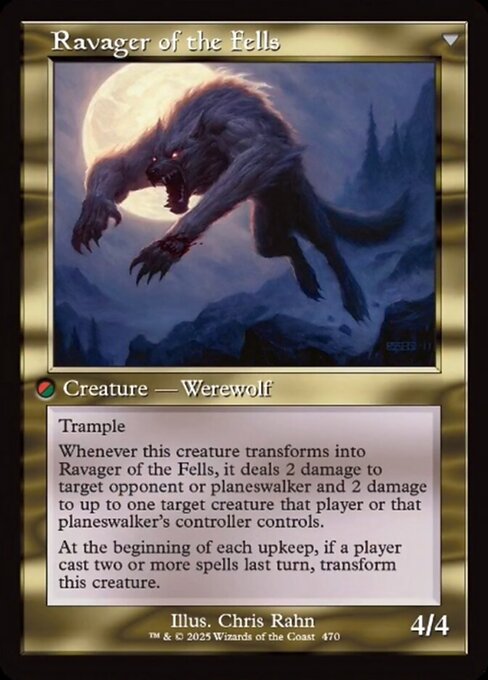 Magic the Gathering Card - Ravager of the Fells - MTG Circle