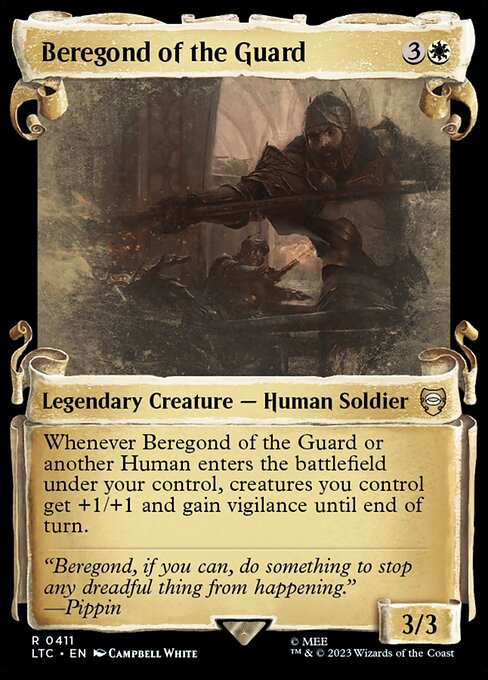 Magic the Gathering Card - Beregond of the Guard - MTG Circle