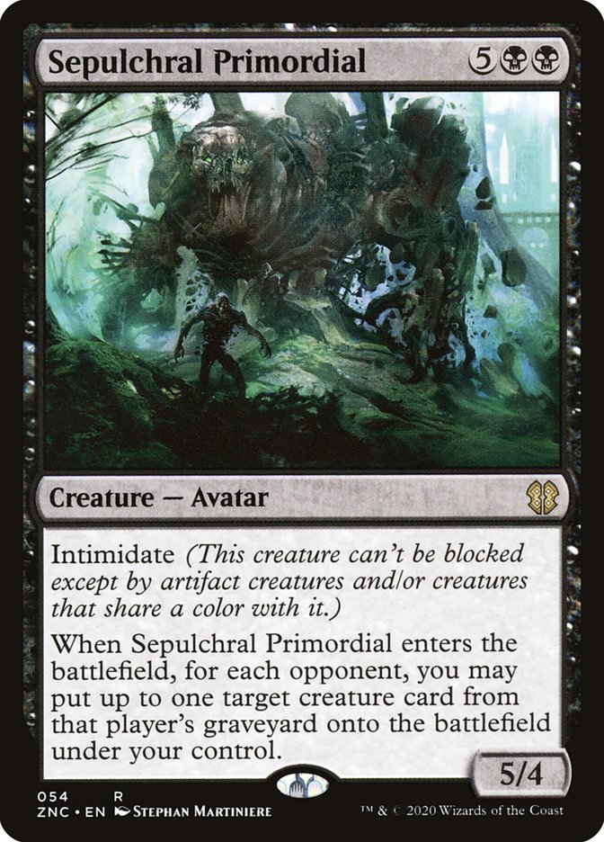 Magic the Gathering Card - Sepulchral Primordial - MTG Circle