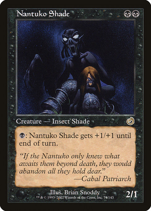 Magic the Gathering Card - Nantuko Shade - MTG Circle