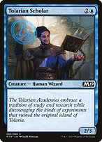 Magic the Gathering Card - Tolarian Scholar - MTG Circle