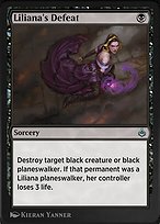 Magic the Gathering Card - Liliana's Defeat - MTG Circle