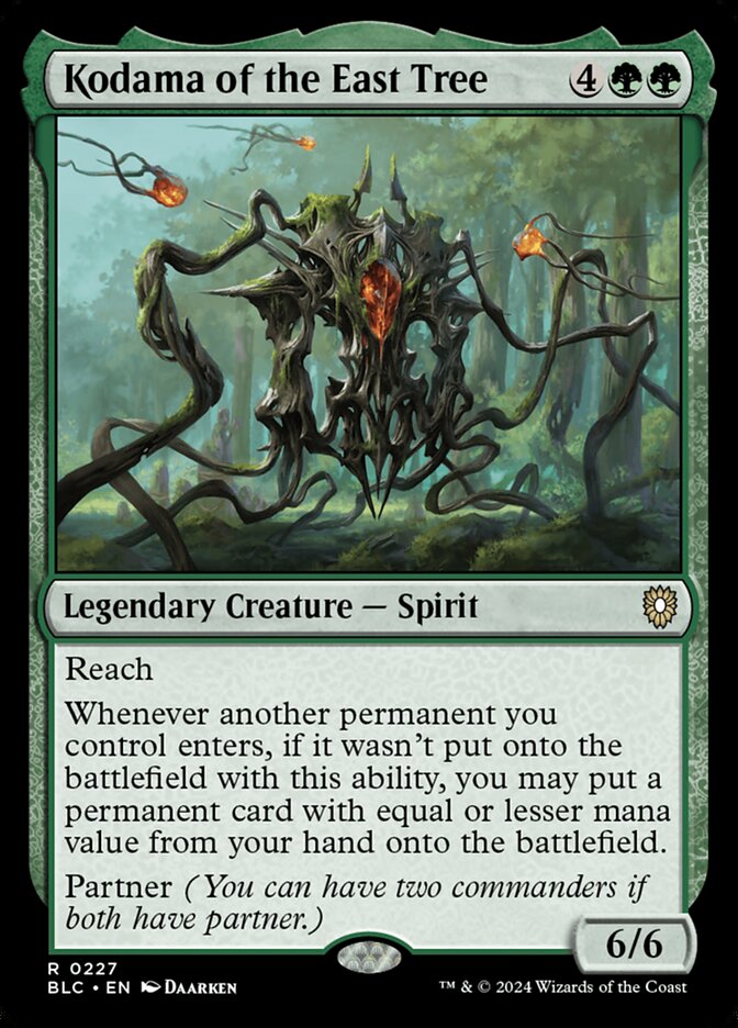 Magic the Gathering Card - Kodama of the East Tree - MTG Circle