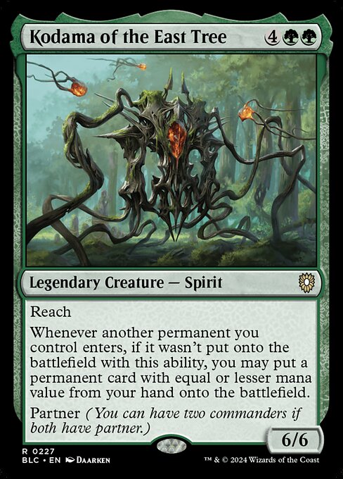 Magic the Gathering Card - Kodama of the East Tree - MTG Circle