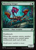 Magic the Gathering Card - Blooming Stinger - MTG Circle