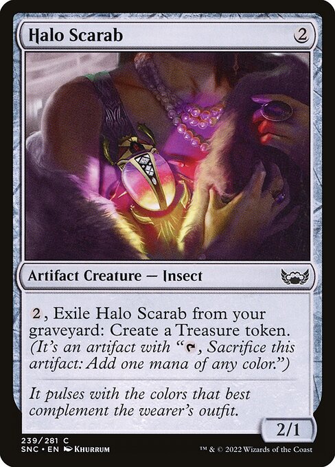 Magic the Gathering Card - Halo Scarab - MTG Circle