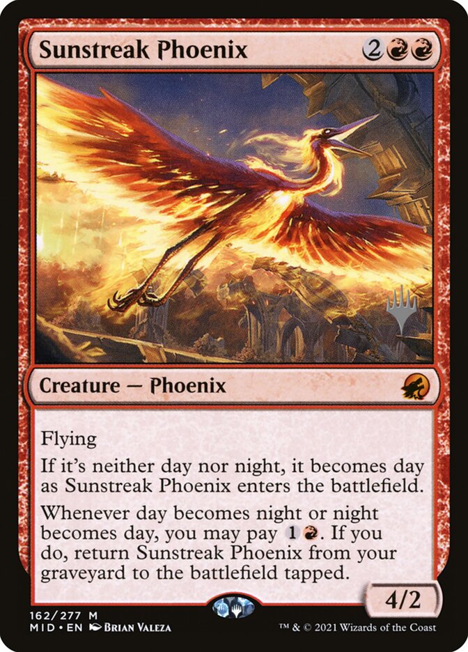 Magic the Gathering Card - Sunstreak Phoenix - MTG Circle
