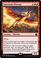 Magic the Gathering Card - Sunstreak Phoenix - MTG Circle